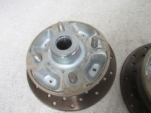 2016 WOLVERINE 700 R SPEC HUBS WITH ROTORS FRONT OR REAR PAIR STOCK OEM 1#0435 - Picture 6 of 6