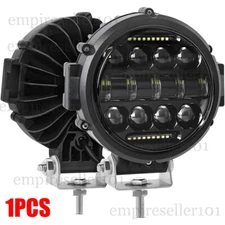 7 inch LED Work Light Pods Spot Flood Combo 120W Fog Lamp Offroad Driving Car US