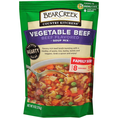 Soup Mix, Vegetable Beef, 9.0 Ounce (Pack of 6)