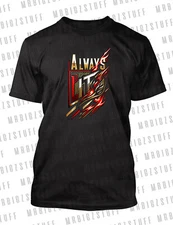 Always Lit Hip Hop Graphic Street Wear Tee Shirt Big & Tall Small Pro Club Shaka