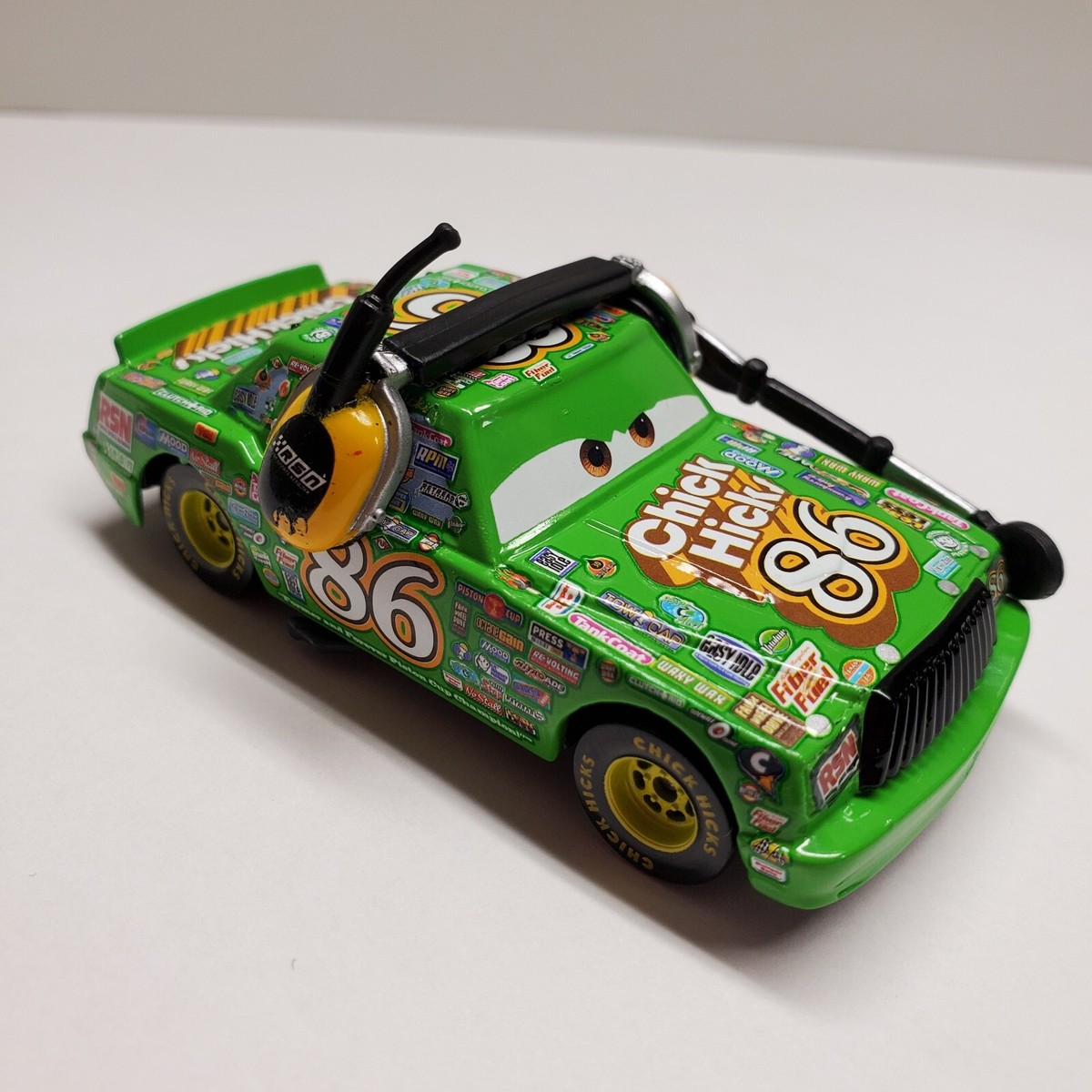 Disney Pixar Cars #86 - CHICK HICKS With HEADSET - CARS 3 - 2016