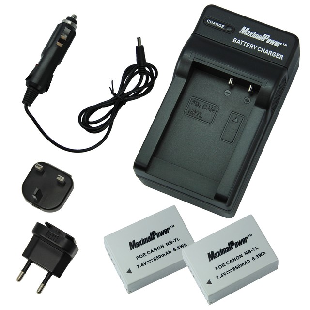 Canon NB7L LiIon Camera Battery Genuine Original PowerShot G10 G12