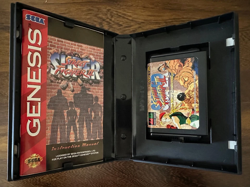 Sega Mega Drive Capcom T-12043 Street Fighter II The New Challengers Game NTSC-J - Image 2 of 4