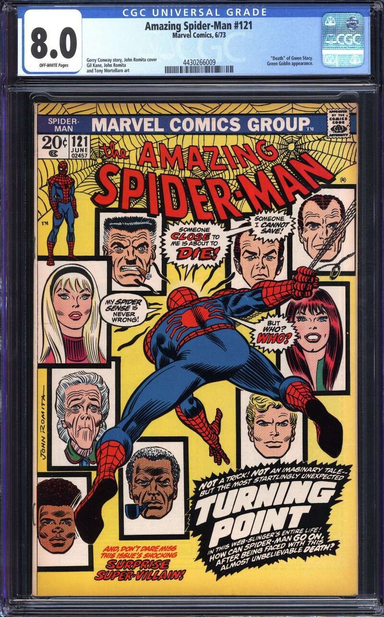 The Amazing Spider-Man #121 (Marvel Comics June 1973) for