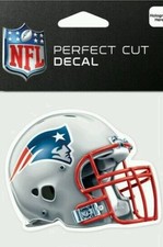 New England Patriots Helmet Logo 4x4 Perfect Cut Decal See Description