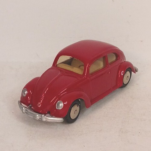 SCOTTOY Volkswagon Beetle Sedan 1200 VW Vintage Red Excellent Condition Italy - Picture 1 of 11