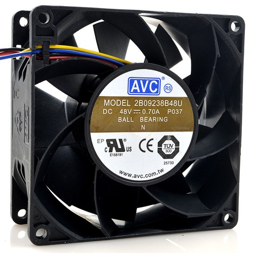 AVC 2B09238B48U DC48v 0.7A High Rotating Speed Axial Cooling Fan - Foto 6