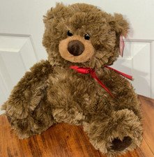 Aurora Chocolate Brown Coco Bear 9" NWT
