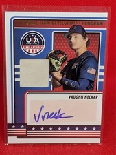 2023 USA Stars & Stripes  National Team Vaughn Neckar Auto/Jersey #NTDP-VN
