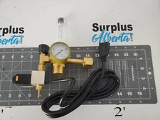 Vivosun Hydroponics Co2 Regulator Emitter System With Solenoid Valve Flowmeter