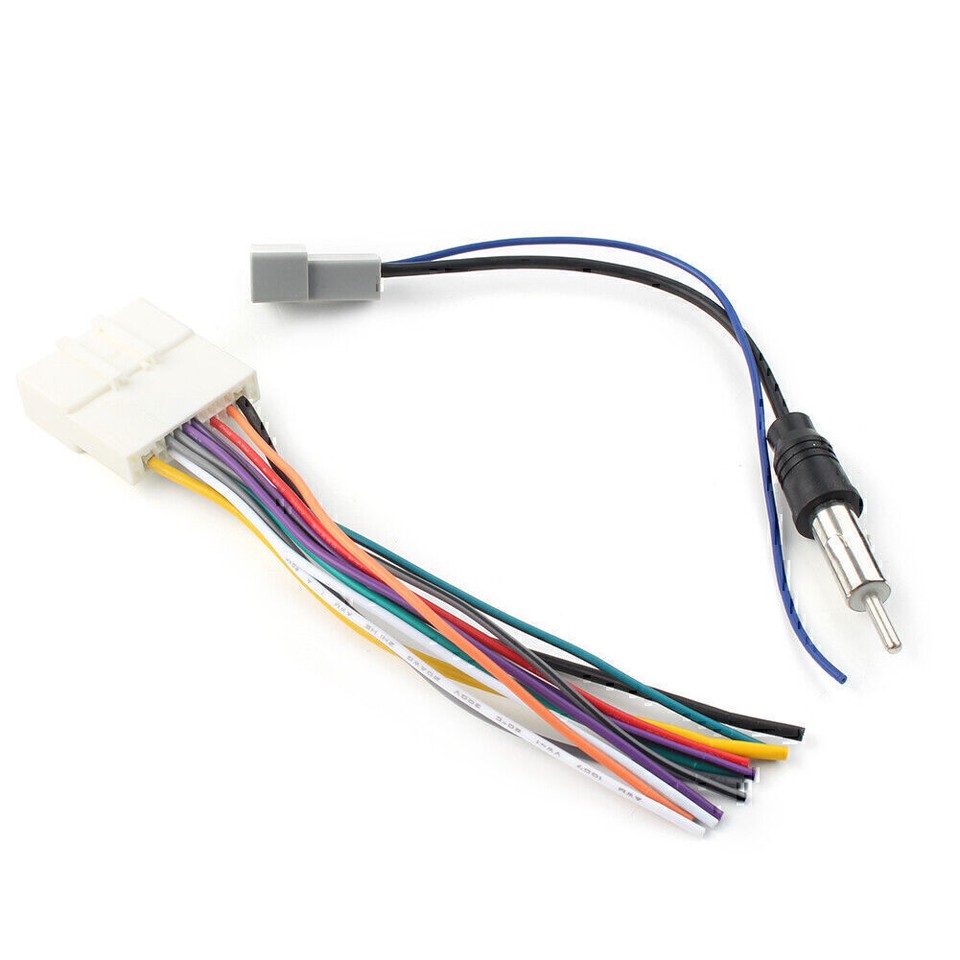 Car Radio Stereo Wiring Harness + Antenna Adapter Combo for 20072014