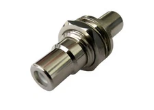 PROCRAFT PF-PFCM RCA Chassis Panel Mount Female Feed-Thru (White Insert)