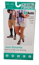 Juzo Dynamic Compression Stockings 30-40 mmHg Model 3512 AD II Knee Black FF
