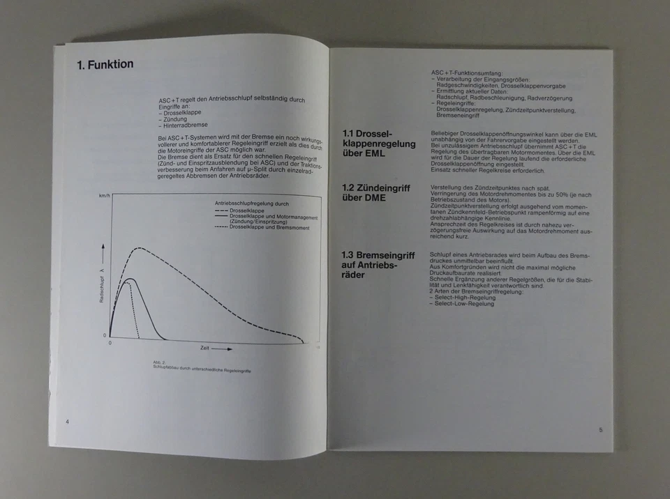 Material De Capacitación / Seminario BMW ASC+T En 8er E31 Estado 10/1989 - Imagen 3 de 4