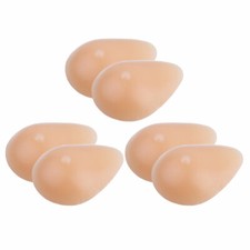 Nude Soft Silicone Waterdrop Shaped Fake Breast Mastectomy Prosthesis Breast Pad