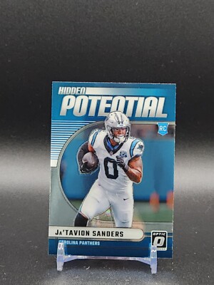 2024 Donruss Optic - #9 Ja'Tavion Sanders RC Hidden Potential - Panthers Rookie
