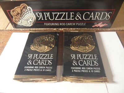 M-78 1991 Leaf Studio baseball wax pack lot X2 packs 10 cards per pack