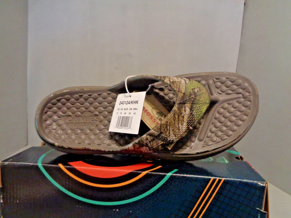 Chanclas Skechers para hombre Mossy Oak Foamies Creston ADN ultra valientes nuevas en caja 243124 Foto 4 de 4