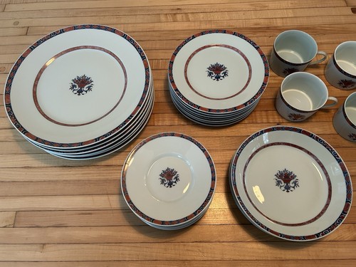 Ceralene Limoges Raynaud Rouen France Dinner Set Plates Bowls Cups Vintage - Picture 2 of 12