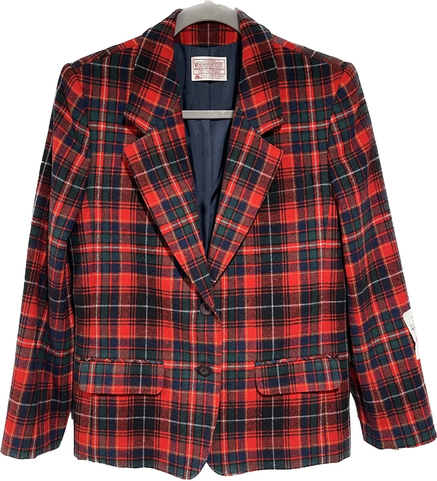 Pendleton Plaid abrigos, chaquetas y chalecos para Mujeres