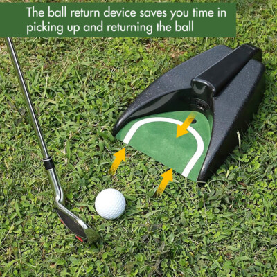Golf Ball Putting Pal Electric Auto Ball Return Machine Practise & Training Aid