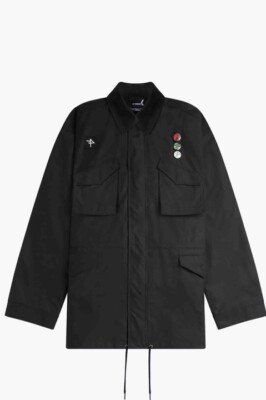 Raf Simons x Fred Perry Oversized Utility Field Jacket NWT Medium