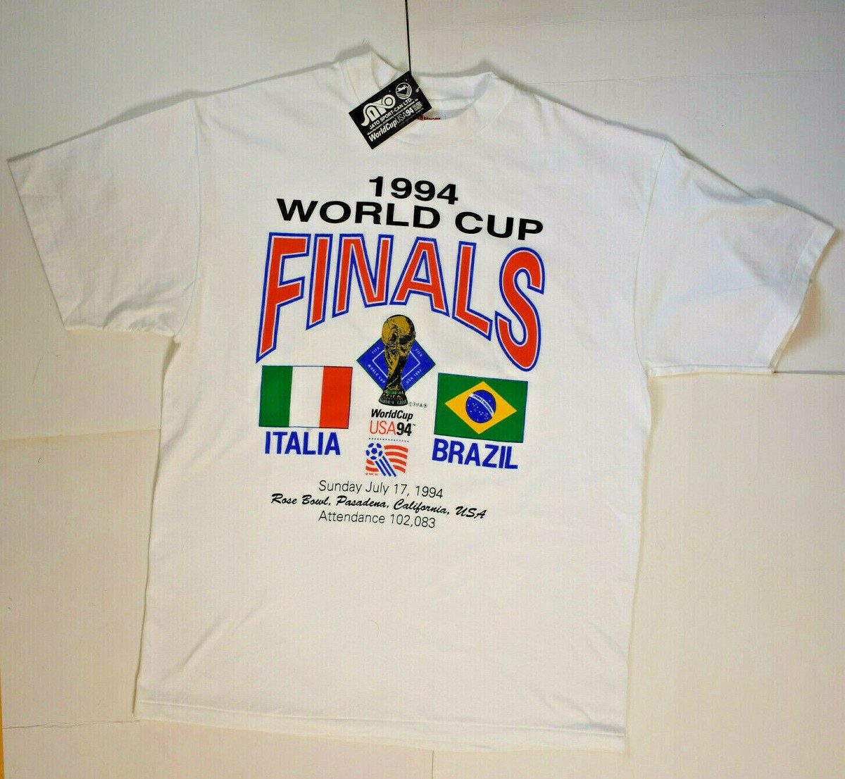 94ワールドカップアメリカ大会　ヴィンテージTシャツ 1994 USA サッカーワールドカップ Tシャツ ビンテージ｜Yahoo