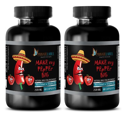 Physical recovery formula - Make My Pepper Big - Daily energy support 2 Bottles 