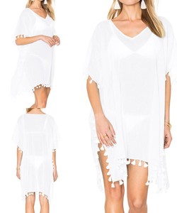 white shirt beach dress