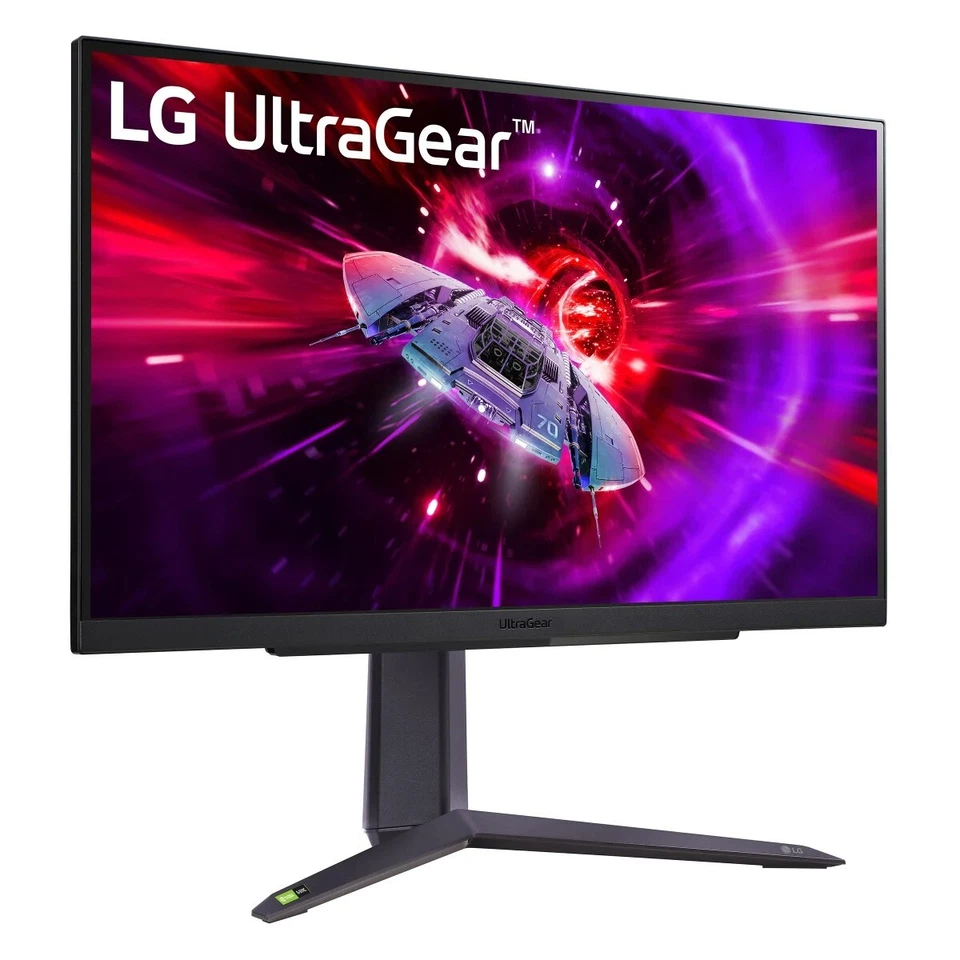 New LG UltraGear 27" Class QHD IPS Gaming Monitor,  27GR75Q-B.AUS - Image 2 of 4