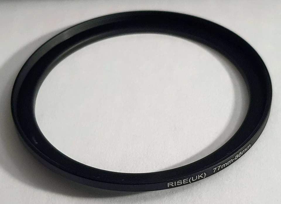 Step-up Stepping Ring Metal 77-86mm 77mm to Lens 86mm to Filter Step Up 77-86 mm - Image 2 of 4