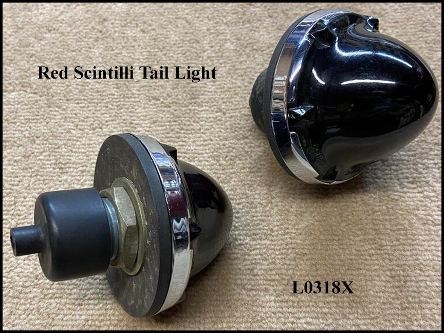 Ferrari Tail Light Assembly & Other Italian Cars - Red Lens