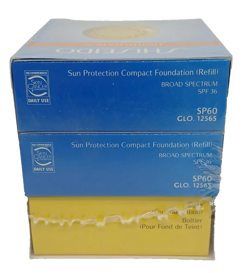 Shiseido Limited Edition Sun Protection Compact Foundation Set – New & Sealed - Image 2 of 3