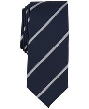 Alfani Men's Tracey Stripe Navy Necktie-OS