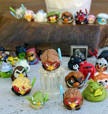 Lot of 27 Angry Birds Star Wars Telepods, HTF ANAKIN SITH, No Dups w/ QR (read)