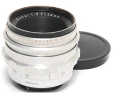  Zeiss Jena for Exakta Biotar 2/58mm lens NOTTESTED
