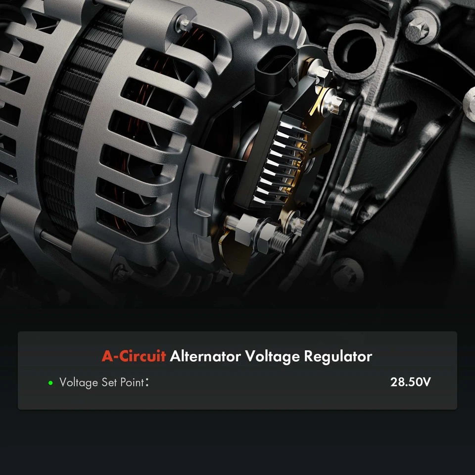 Alternator Regulator for Toyota Land Cruiser 1986 1987 L4 3.4L A-Circuit 28 Volt - Image 2 of 4