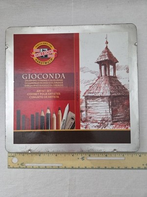 KOH-I-NOOR Hardtmuth Gioconda  Art-Set 8899 Drawing/Sketching/Toning Set ~ Used