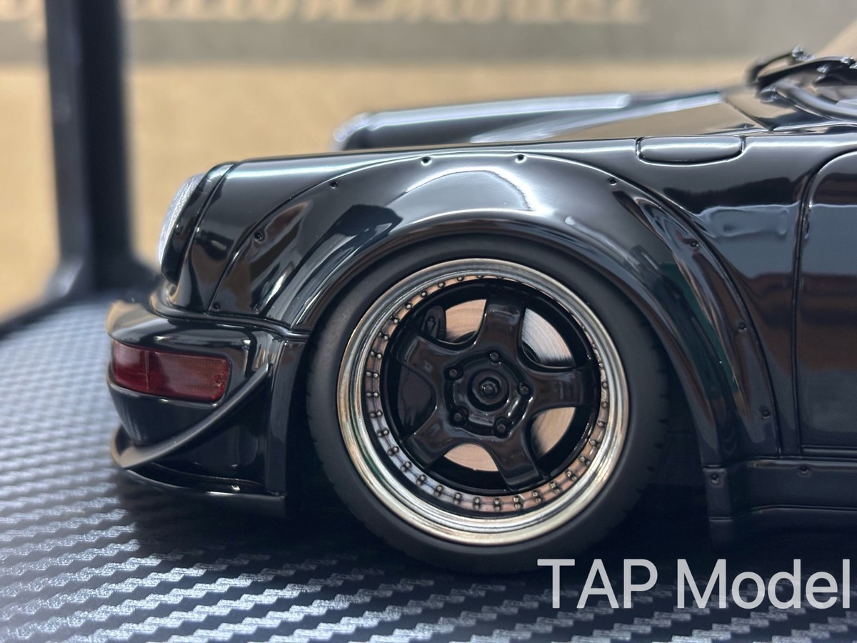 Ignition model 1/18 RWB 964 Black Porsche Resin Cast Limited