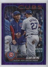 2024 Update Veteran Combos Purple Holo Foilboard Seiya Suzuki Shota Imanaga 1g5d