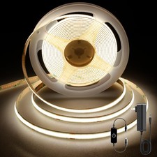 COB LED StripLED Strip Lights 3M/9.84ftTouch Dimmable LED StripsCRI90 4000K N...