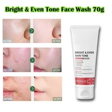 Bright & Even Tone Face Wash with Niacinamide, Vitamin E and Kojic Acid | 70gm