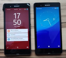 2x Sony Xperia Z + 3x Station + Akku + Neuer Rahmen Defekt