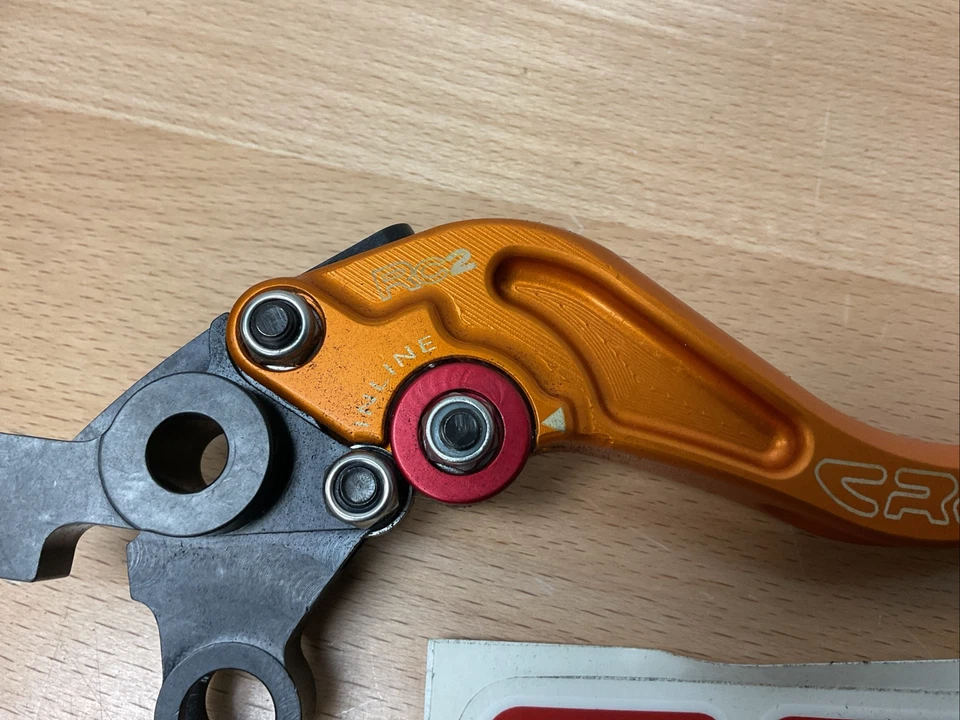 Palanca de embrague CRG RC2 Suzuki GSXR1000 SV1000 TL1000R Hayabusa dorado Foto 3 de 4