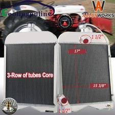 Aluminum Radiator 3 Row Fit Ford New Holland Tractor 9N,2N,8N  8N8005 86551430