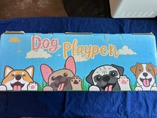 Puppy Playpen Indoor for Dog Small Pets, Dog Playpen 42"X42" X25" With Cover