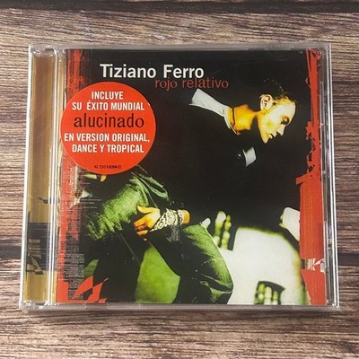 Tiziano Ferro   Rojo Relativo CD 2003 Latin Pop EMI Latin Alucinado Remixes