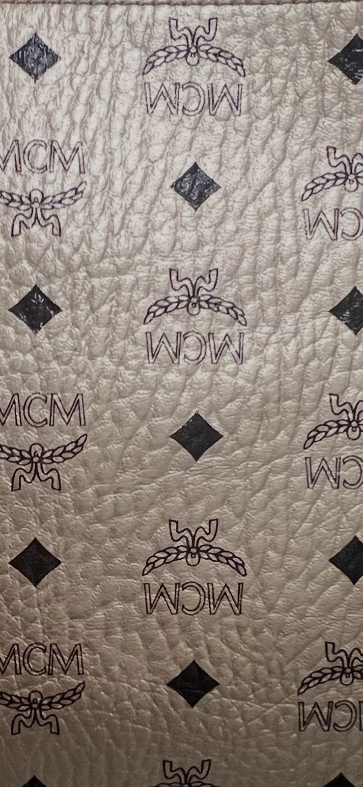 MCM Visetos metallic pouch or crossbody bag. image 3