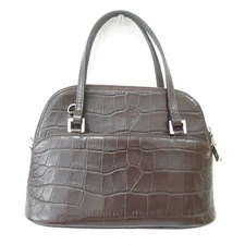 Good item FOXEY Success Macaron Leather 2way Handbag Shoulder Bag 26119 Brown