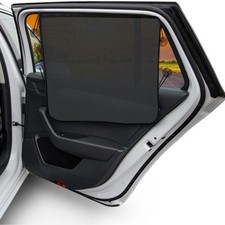 Magnetic Car Sun Shade Side Window 2 Pack  Rear Window Sun Shade, Blocks Harm